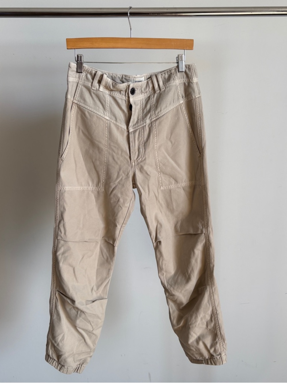 NWT Citizens Of Humanity “Agni” Rework Utility Pants in Taos Colorblock Sz 27